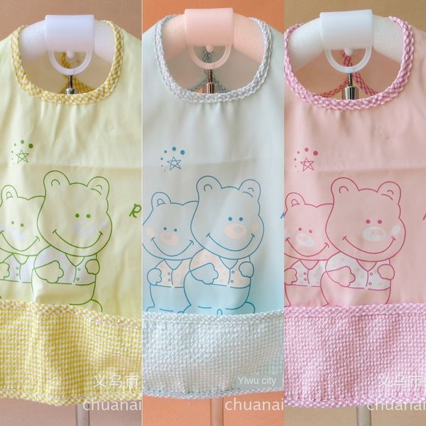 

baby multi-color lace saliva towel cute lace large waterproof rice pocket/baby waterproof bib/saliva towel