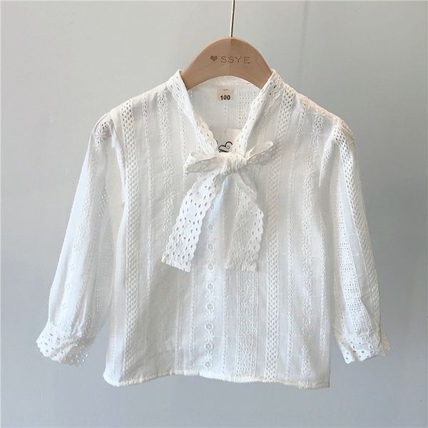 

gvg0j clothing girls 2020 autumn new little girl's western style children's shirt children's clothing shirt fashionable hollo, White;black