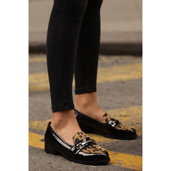 

bernice leopard oxford shoes 2020 new fashion high casual winter spring shoes for women, women oxford in, Black