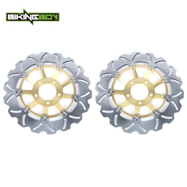 

bikingboy front brake discs disks rotors gsf 1200 bandit / s 96-05 97 00 01 gsx 1200 fs inazuma 98-02 rf 900 r 94-99 gs ss