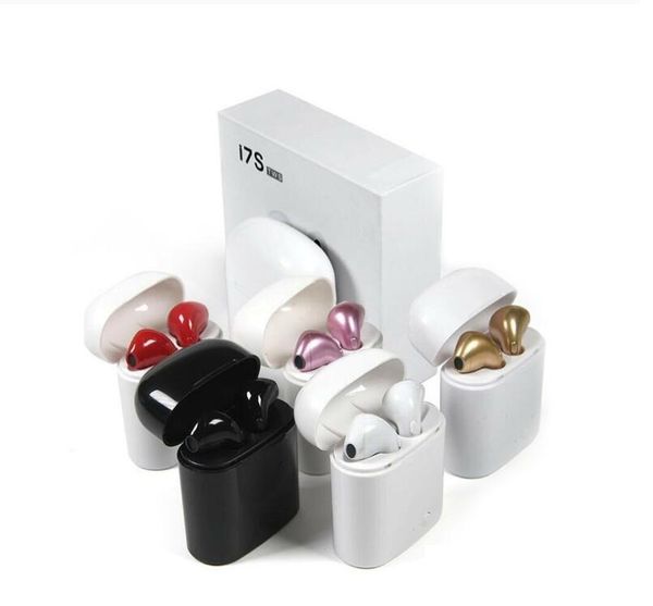 

new i7 i7s tws wireless bluetooth earbuds twins headphones earphone headphone with charger box for android samsung sony smart phones yotcd