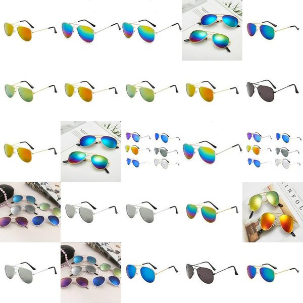 

infant colorful reflective yurt kids sunglasses gafas de sol pequenas occhiali sole bambino lunette de soleil pour enfant bdehome eqroa