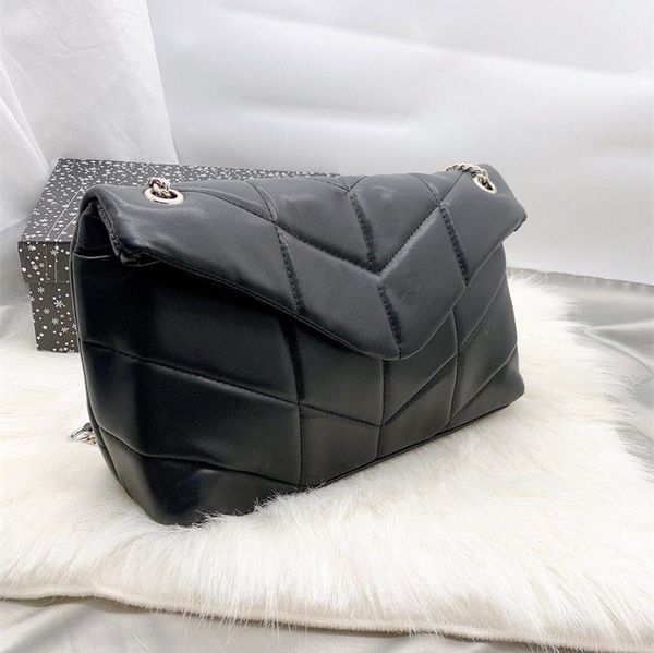 

designer women handbags luxury crossbody messenger shoulder bags lou pufer chain designer bag purses ladies handbag