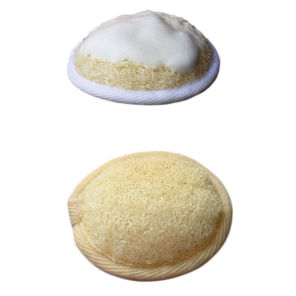 

10cm round natural loofah face cleaning brush luffa makeup remove sponge loofa exfoliating and dead skin bath shower tools