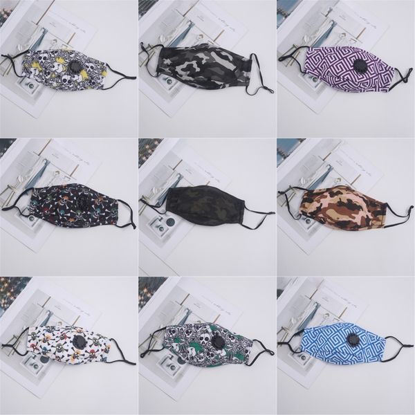 

men women fa mask cartoon animal print dener dustproof mask wasale running riding ike protective mask anti dus mout er#408, Black