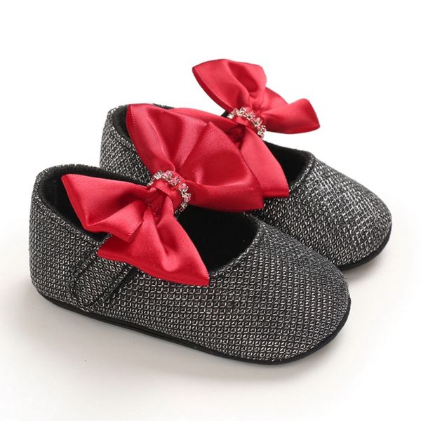 

newborn baby girls shoes fashion bow knot canvas first walking non-slip toddlers newborn infantil first walking shoes 0-18m