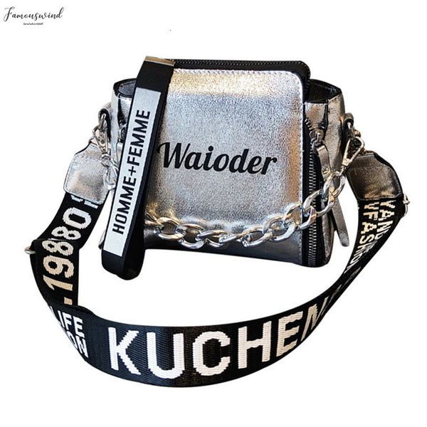 

summer women letter shoulder bags female handbag pu messenger bags for lady exquisite crossbody bucket bag