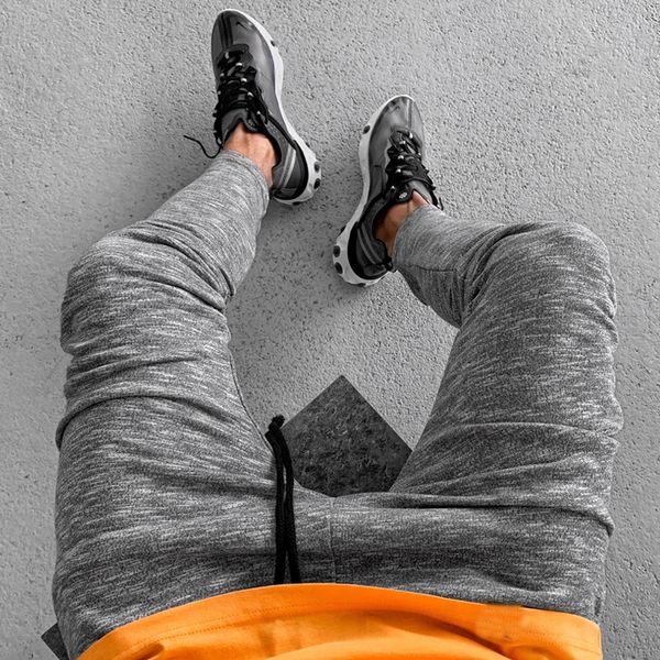 

new men's sport pants casual haren pants fashion 2020 autumn fashion, Black