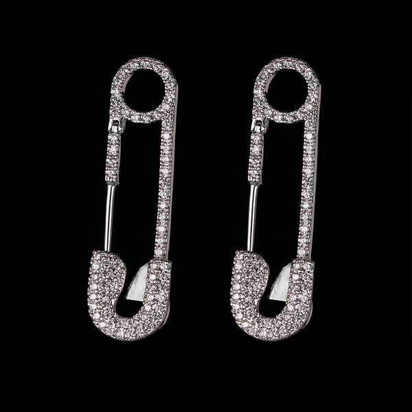 

2020 z crystalline jewelry of the fashion emmaya square earrings with stones of zircon fashion red earrings, Golden;silver