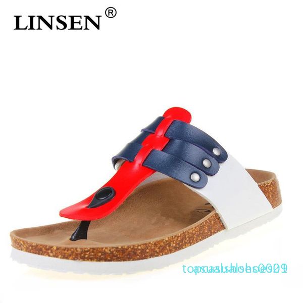 

горячая продажа мужская мода cork трусы 2019 новые lovers summer смешанные цвета casual бич скольжения на шлепанцы квартира с размером 35-43, Black