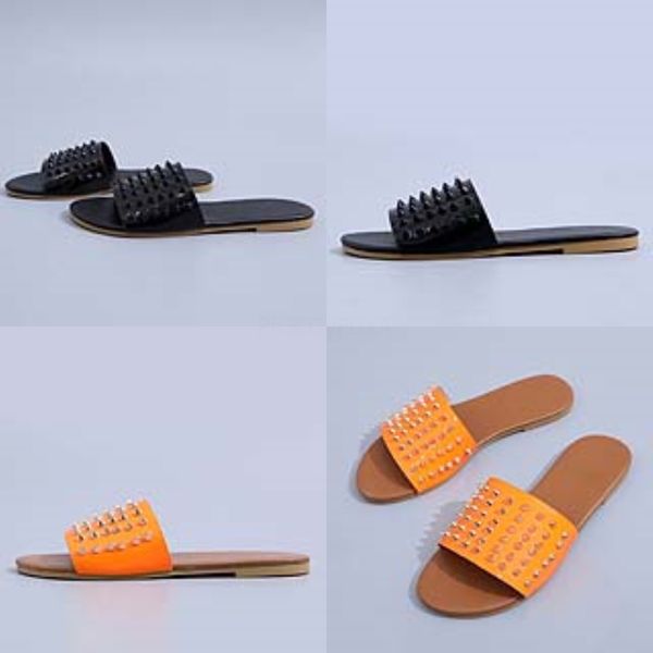 

men women slide sandals dener soes slide summer fasion wide flat slippery wit tick sandals slipper flip flops size 36-45 t0#457#614, Black