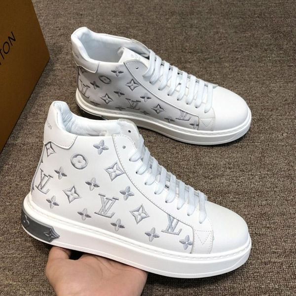 

2021 new listing designer luxury mens casual sport shoes, high mens breathable casual shoes outdoor mens sport shoes size 38-45 0058, Black