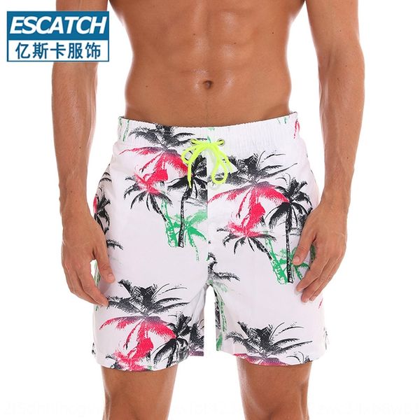 

escatch new beach men's shorts casual quarter shorts men's large size surfing pants casual pants