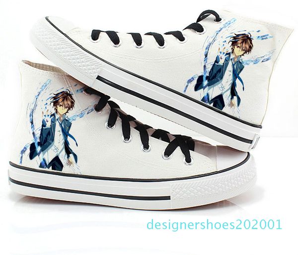 

high-q guilty crown ouma shu casual canvas shoes guilty crown tsutsugami gai yuzuriha flat bottom duck shoes plimsolls cson08, Black