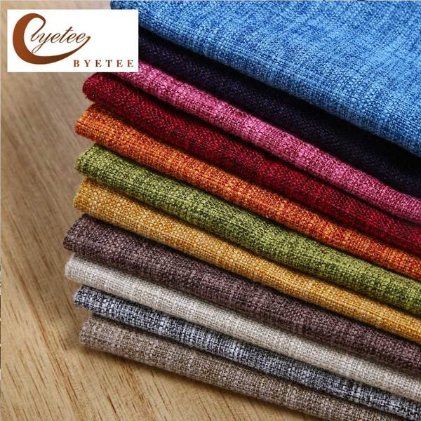 

[byetee] cushion cover pillow case solid color home pillow decorative pillows linen case cushions covers ( no inner)