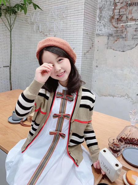 

kids boys girls sweaters new autumn baby thickening outerwear knitted coat winter children clothes, Blue