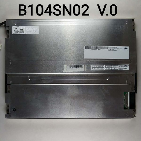 

100% original test lcd screen new b104sn02 v.0 v0 10.4 inch lcd module ing