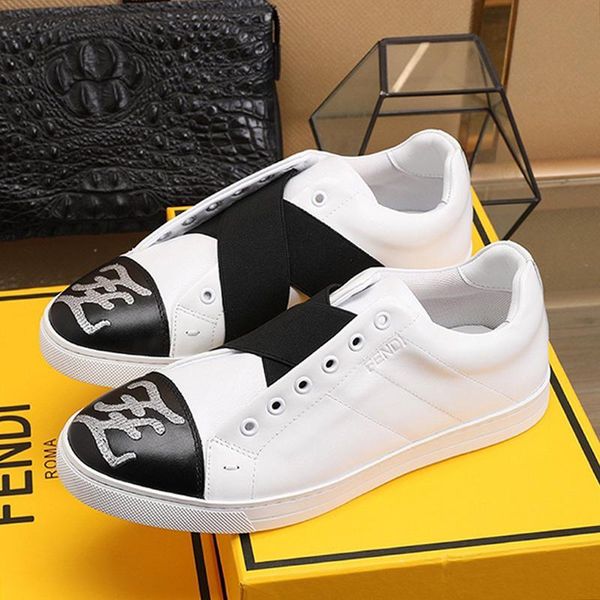 

fast delivery leather slip -ons sneakers mens shoes comfortable outdoor walking footwears scarpe da uomo fashion plus size casaul men shoes