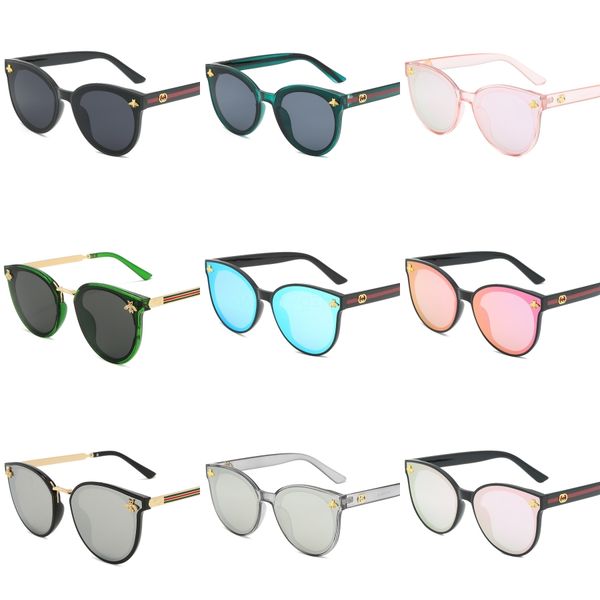 

600pcs-17 kinds of colors womens and mens most modern beach sunglasses classic style sunglasses bo9804 send#645, White;black