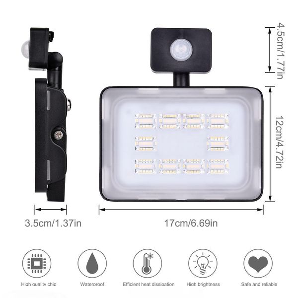

led floodlight 30w ac110-120v outdoor lighting reflector led flood light spotlight projector streetlight exterior