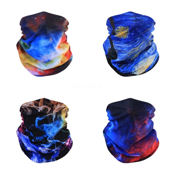 

magic scarf windproof cycling scarf uv protection face mask outdoor climbing hiking ski fishing headwear bandana tube neck scarf#860, Black