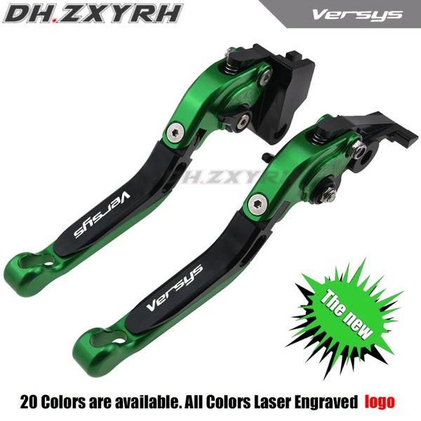

motorcycle accessories folding extendable brake clutch levers for versys 1000 versys1000 2012 2013 2014