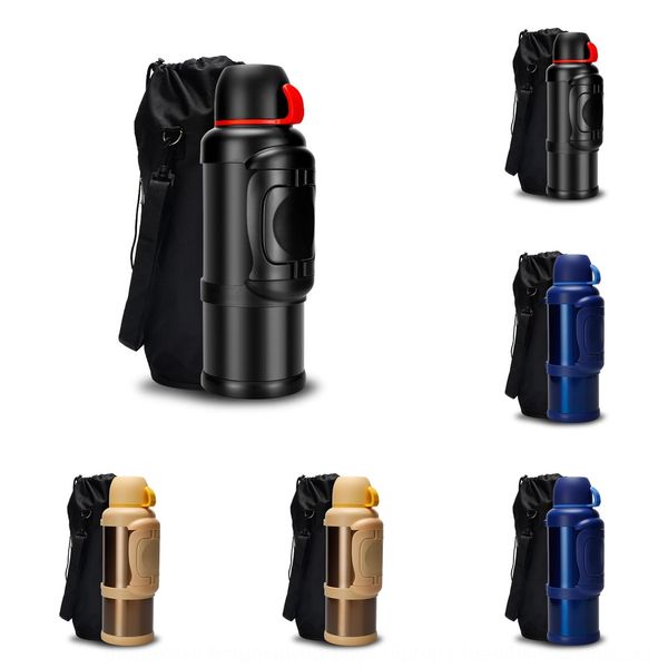 

new sports kettle 304 stainless steel cup kettle thermos cup tianniu thermos pot outdoor portable travel pot gift