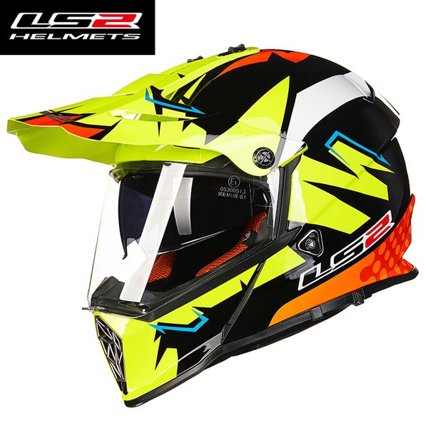 

ls2 motocross helmet off road racing motohelmet casque casco capacetes motorcycle helmet atv dirt bike mx436