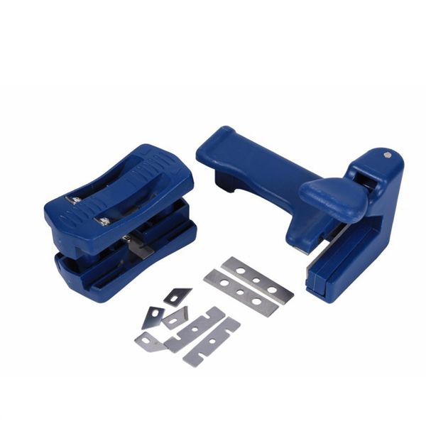 

2pcs/set double edge laminate trimmer woodworking pvc edge banding machine tool