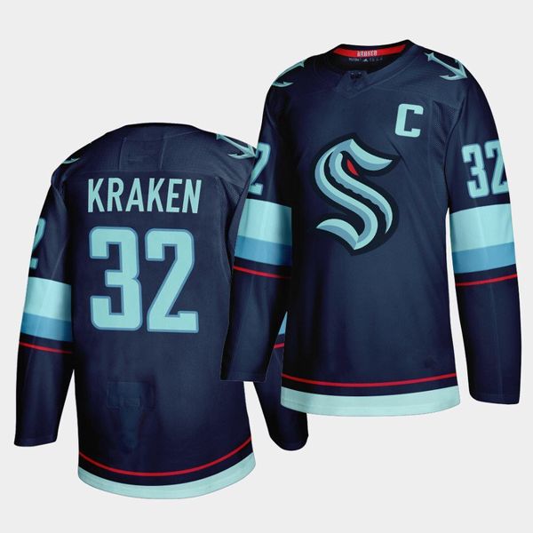 2021 2021 Seattle Kraken Ice Hockey Jersey 32th New Team ...