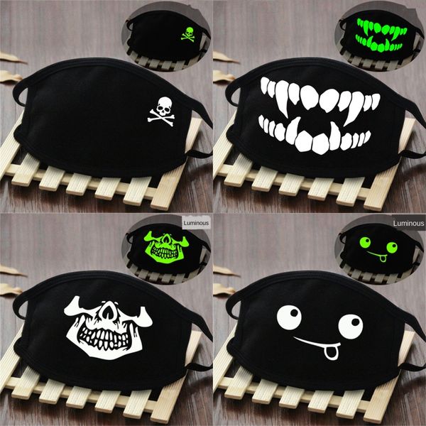 

13o8b new starry sky face skull scarf print hairband mask outdoor cycling skull scarf headband light magic edc soft breathable headwear#4#27, Black