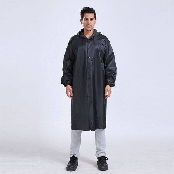 

tvqh4 outdoor duty long jumpsuit rain rainproof reflective strip reflective wind cloak windbreaker labor protection raincoat trench coat pon, Red;brown