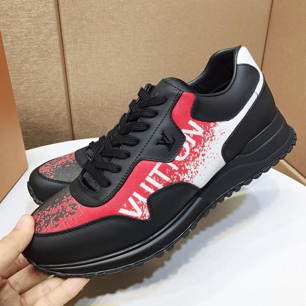 

new drop ship run away sneaker mens shoes calzado deportivo para hombre sports lightweight vintage shoes plus size luxury low lace -up s, Black