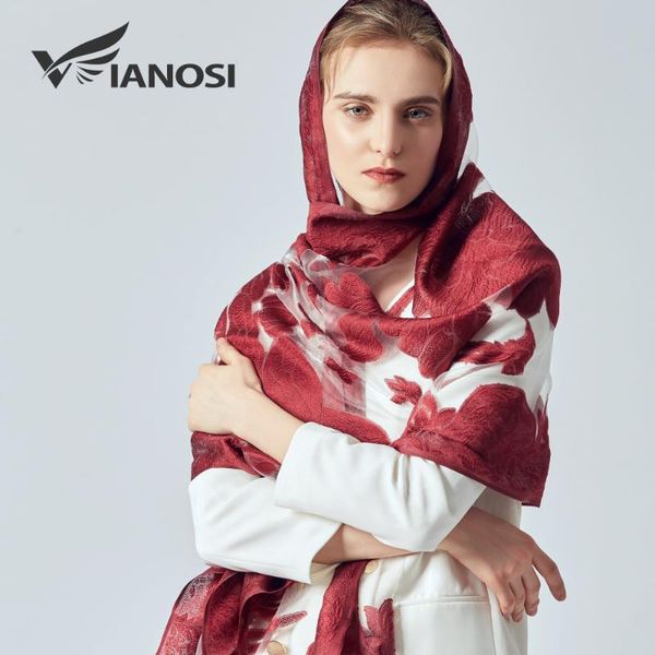 

vianosi] summer silk scarf women luxury bandana hijab embroidery ladies scarves brand shawl lace sjaal beach stoles, Blue;gray
