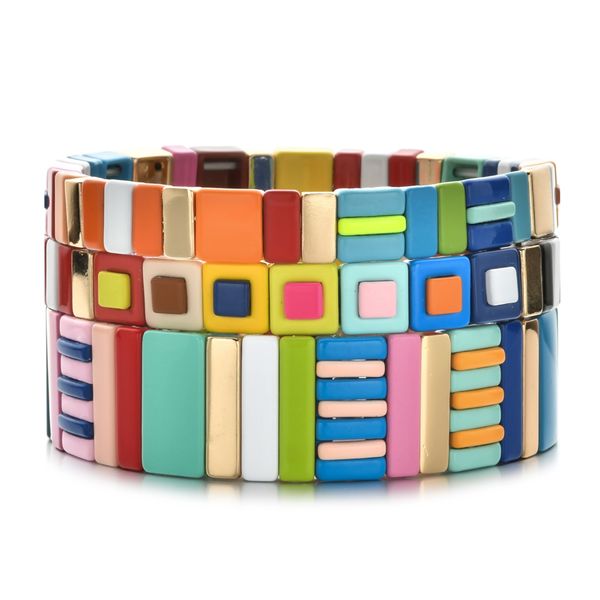 

новый ручной друзья boho браслет femme конфеты шариков набор эластичные браслеты шарма для женщин ювелирные изделия браслет pulseras mujer д, Black