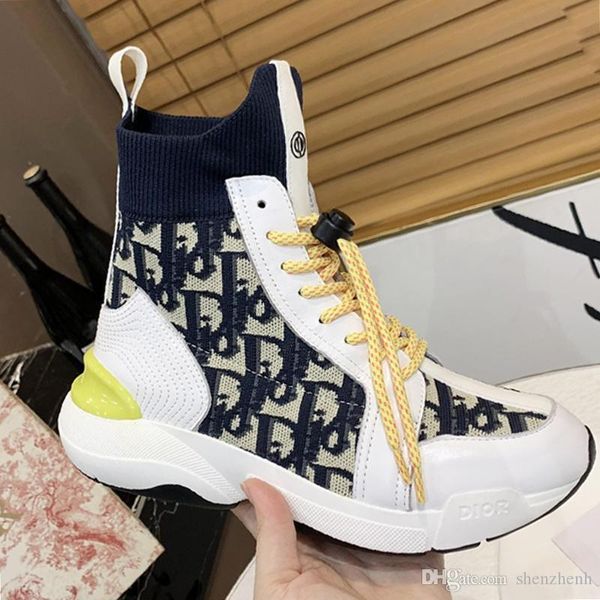 

new comfortable men 's shoes luxury vintage sneakers breathable outdoor walking shoes high lace -up sports men boots herren sports, Black