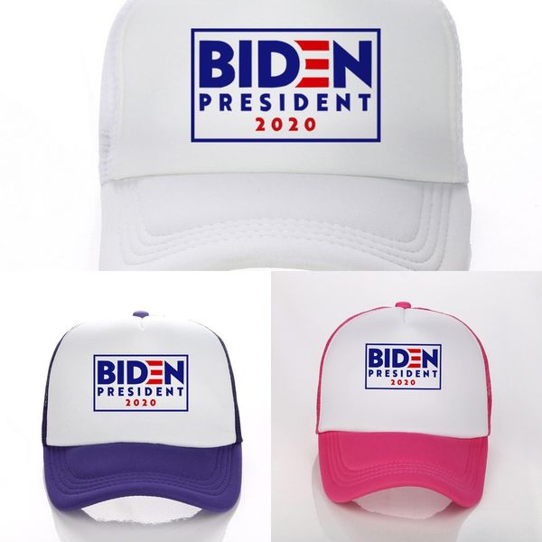 

sts4c 15 sports biden president 2020 hat ridn with biden letters print baseball caps ball hat mesh patchwork summer outdoor visors colors, Blue;gray