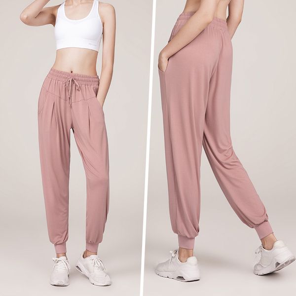 

sweat pants jogging pant loose breathable gym leggings sports women fitness yoga pants stretchy waist trousers running workout, White;red