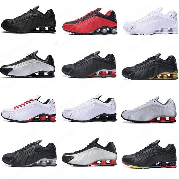 

new кроссовки metallic color deliver r4 mens chaussures oz nz 301 спорт кроссовки черный белый увеличенная подушка zapatillas 40-46