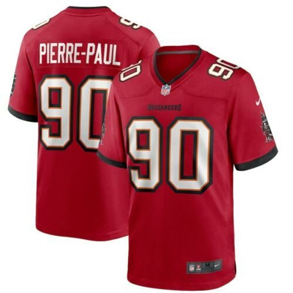 

jason pierre-paul men's 2020 xs-5xl stitched football jerseys, Gray