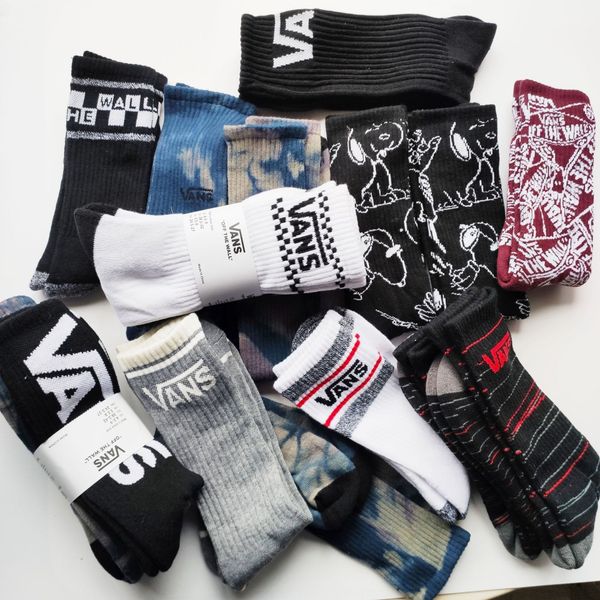 

van vance цвета и носки мода мода бренд мужских носки красивых товары случайный цвет, Black