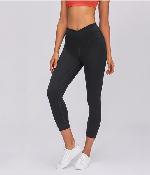 high rise yoga capris
