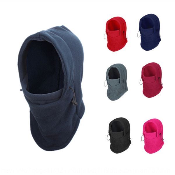 

winter warm cap flying tiger cap riding windproof flying tiger fleece head cover cs hat mask thickened warm snow hat, Black