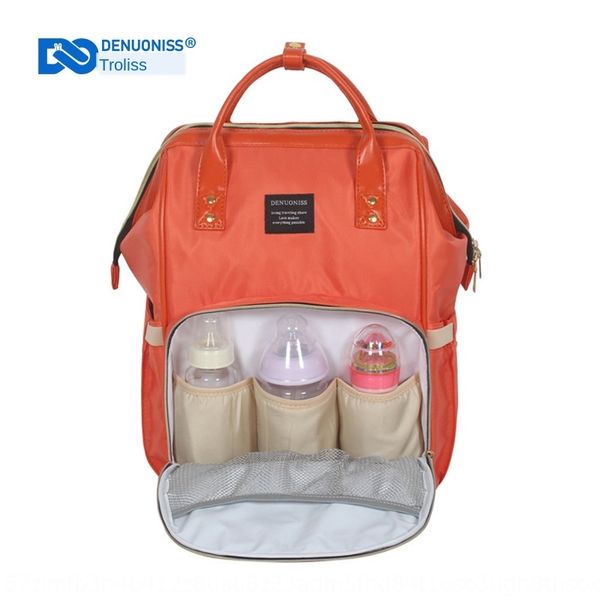 

jqtzx rolis new multi-functional large capacity mother and baby waterproof double shoulder mother rolis fashion creative new style fashion c