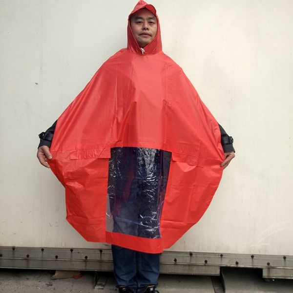 

75yf9 взрослые очень большой электрический автомобиль езды на велосипеде дождевика удлиняется твердым велосипед цвета велосипеда пончо с кол, Black