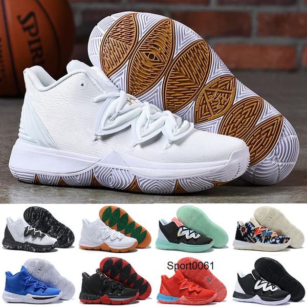 

kyrie 5 v shoes for men high qaulitys irving 5s ikhet celtics black magic pharaoh taco camouflage fashion