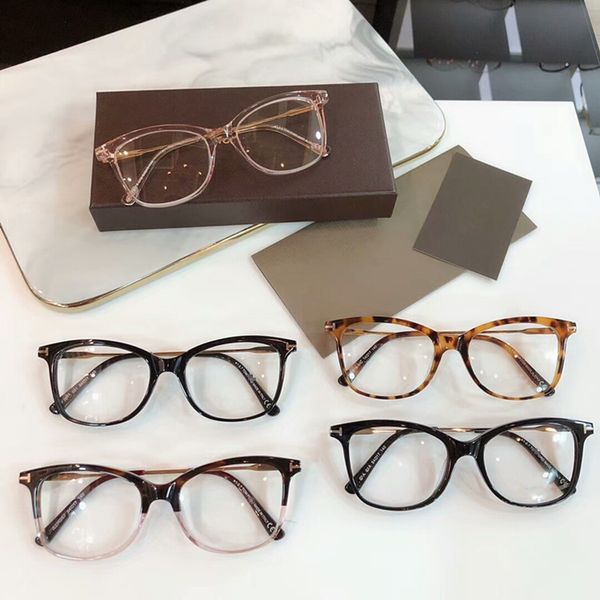 

2020 ft5510 concise norble female ultralight fashion design glasses frame italy-imported plank full-set case wholesale hipping