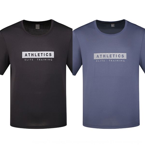 

532ze public quick-drying short-sleeved t-shirt outdoor sports men's and women's summer outdoor sports running round neck breathab, Gray;blue