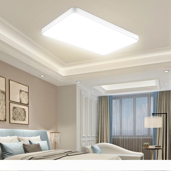 

40cm 50cm 60cm 90cm squre led ceiling lights 110v with remote controller white for home indoors l