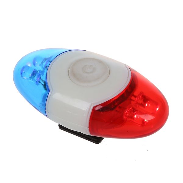 

front headlight lighthouse security mtb bike 4 led light red blue ultra light